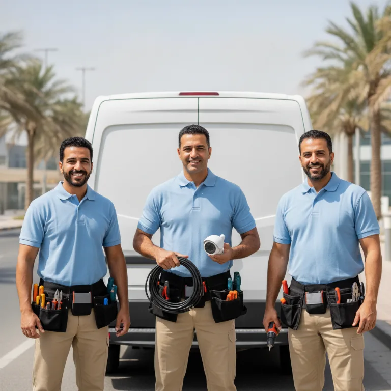 Cctv Installation team in Umm Al Quwain City